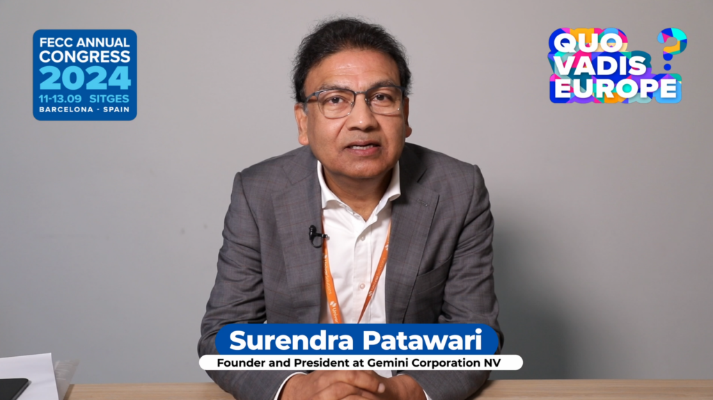 Fecc Annual Congress 2024, Interview with Surendra Patawari, Founder and President at Gemini Corporation GV