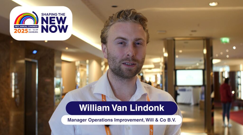 Fecc Annual Congress 2025, Interview with William Van Lindonk, Manager Operations Improvement, Will & Co B.V.